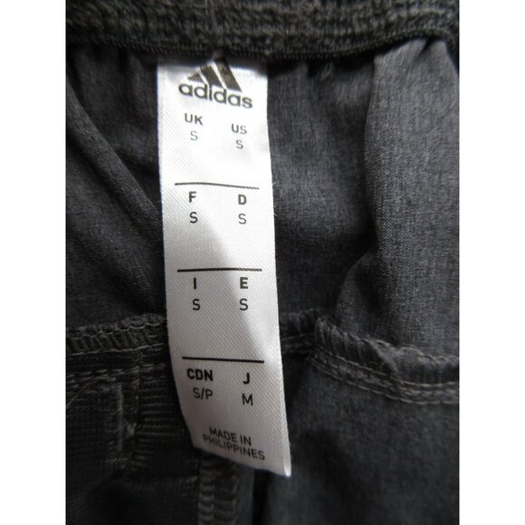 Adidas Pants Small Aeroready Joggers Drawstring Tapered Logo Gym Run - Picture 9 of 11